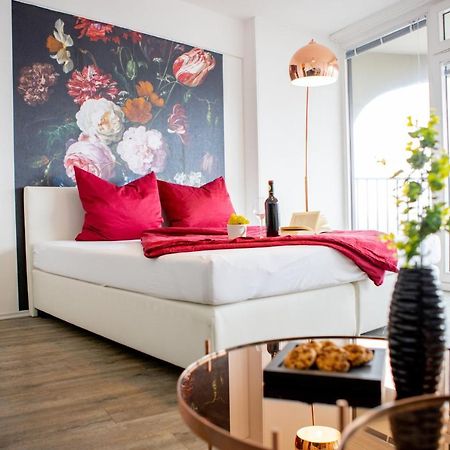 Modernes Apartment Mit Tollem Blick Ueber Die Stadt Augsburg Exterior foto