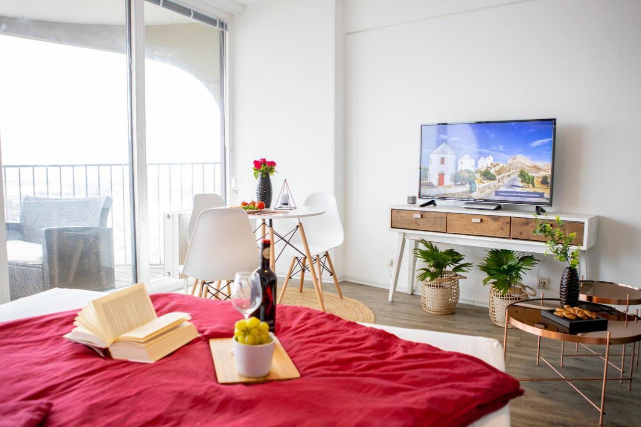 Modernes Apartment Mit Tollem Blick Ueber Die Stadt Augsburg Exterior foto